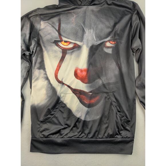 Devin Du 100% Polyester Hoodie Sweatshirt SZ XL Pennywise IT Stephen King Horror - Picture 9 of 12